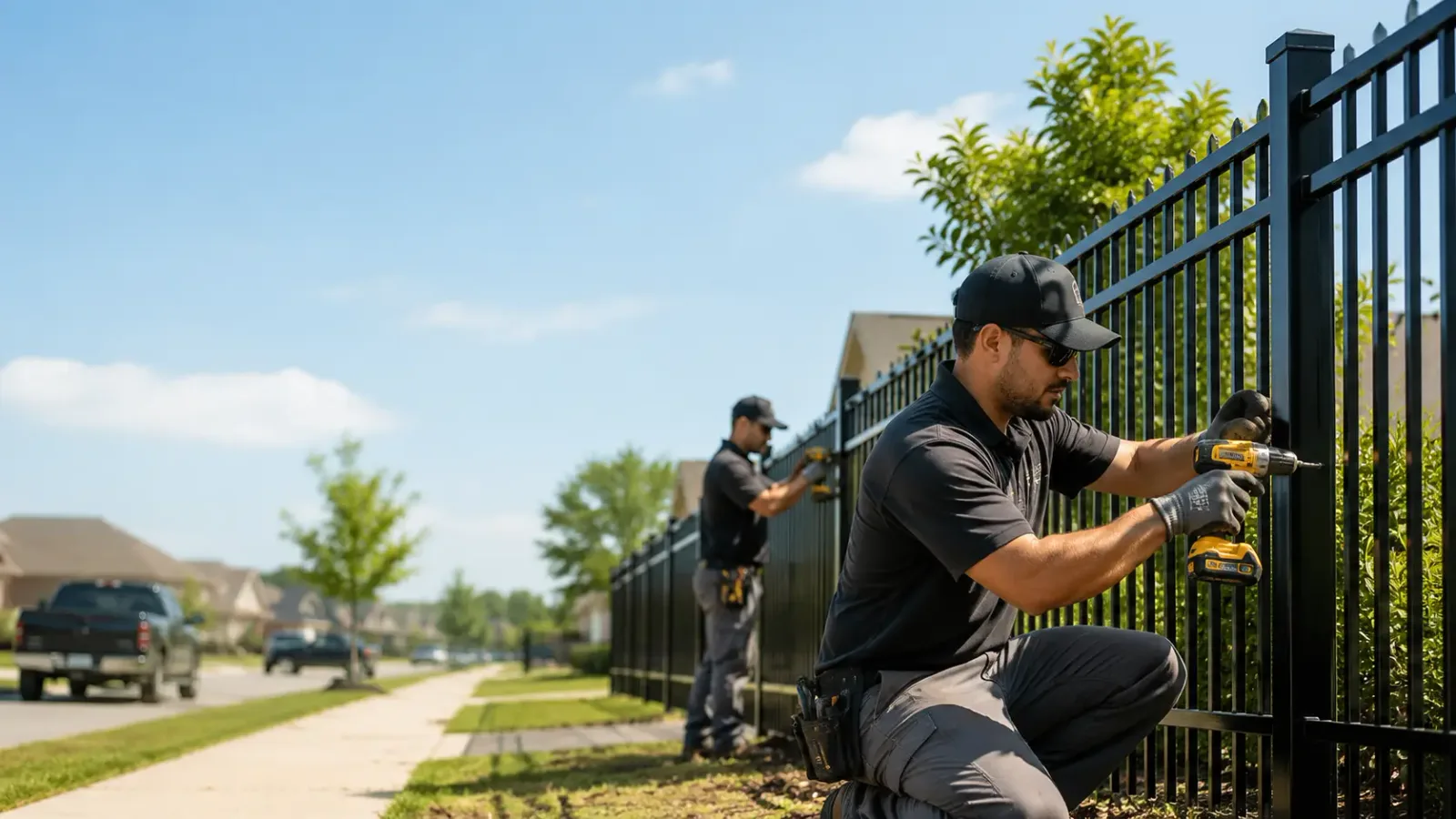 Metal Fence Installation in Aledo, IL
